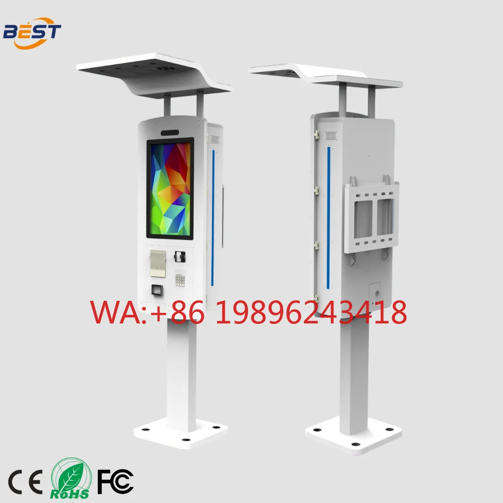 

Outdoor Self Order Ordering Kiosk in Restaurant for Restaurants Coffee Shop McDonalds
