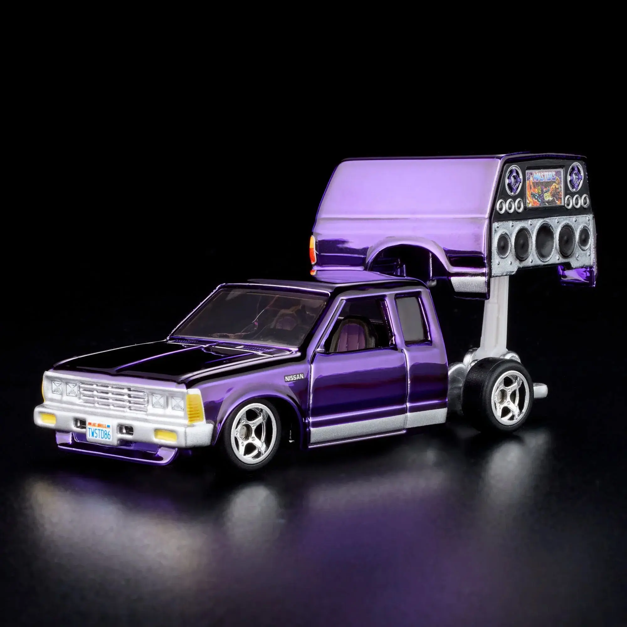 

Hot Wheels RLC Exclusive 1986 Nissan 720 King Cab, ограниченная коллекция украшений моделей тележек из литого под давлением сплава