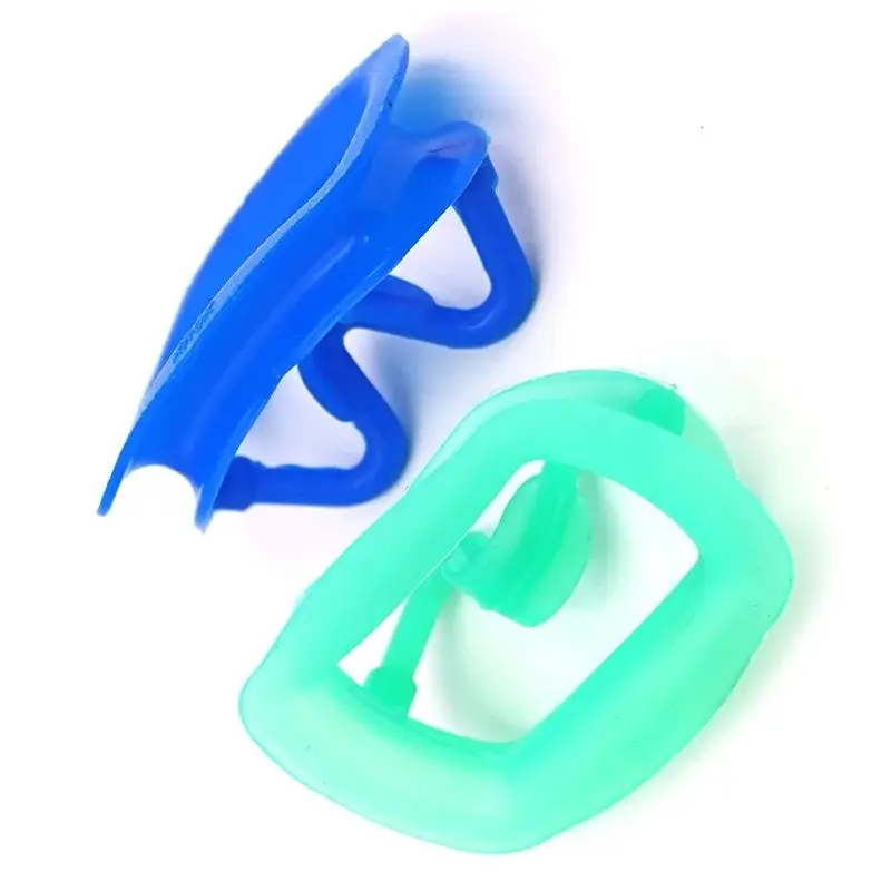

1Pcsx Blue/Green Dental Opener Retractor Lip Cheek Retractor Soft Silicone Material Dentist Equipment