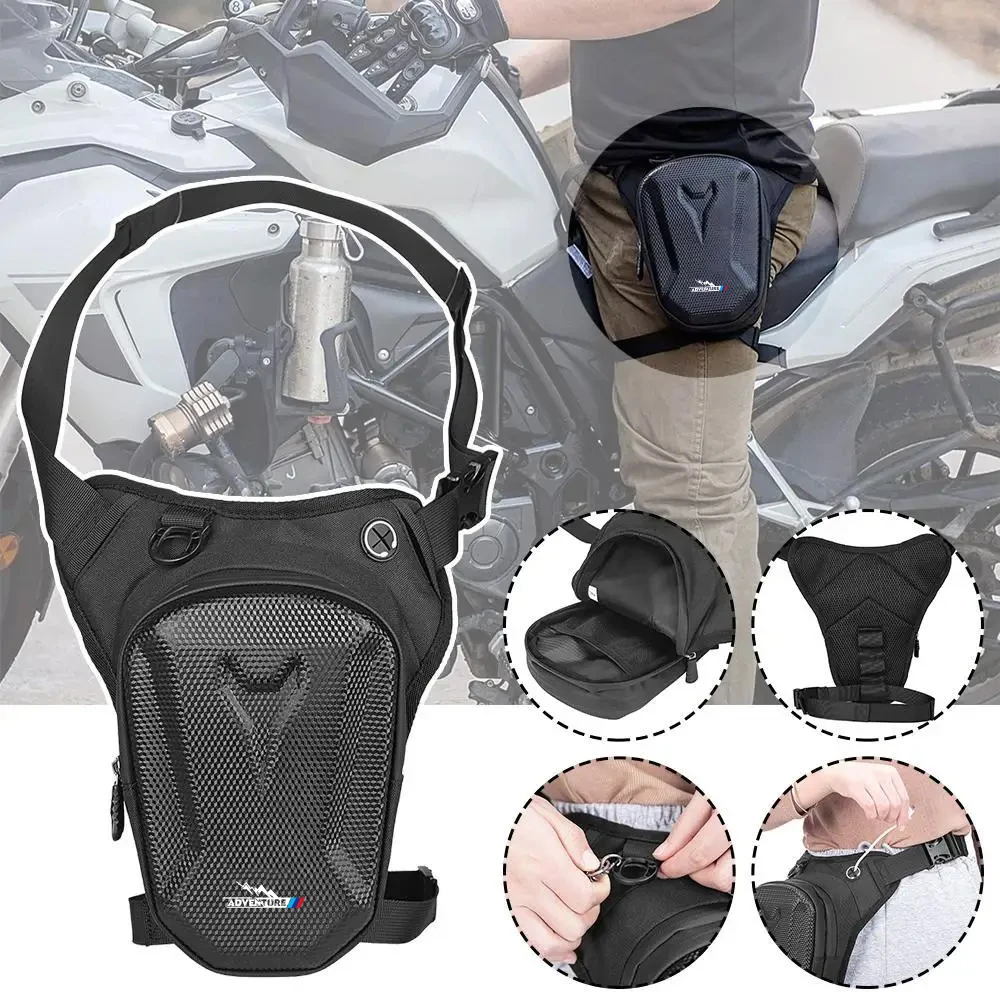 For KTM 390 790 1050 1090 1190 890 ADVENTURE ADV 1290 Super Adventure Motorcycle Leg Side Bag EVA Hard Shell Outdoor Waist Bags