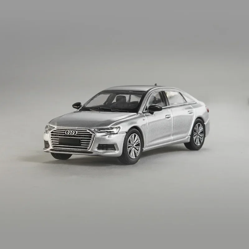 Masdi 1:64 Audi A6L C8 Edition Miniature Castรถรุ่นAudiจําลองกีฬารถของเล่นที่กําหนดเองสําหรับวันหยุดเด็กของขวัญ