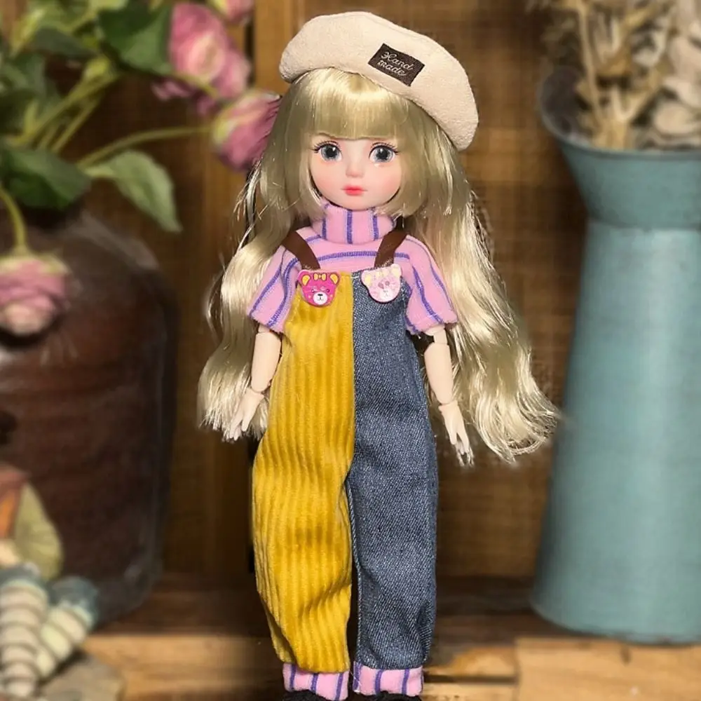 

1 Set 1/6 SD 30cm Bjd Doll with Clothes Long Hair with Wig Make Up Princess Dress Up BJD Dolls Attractive Eyes Elegant