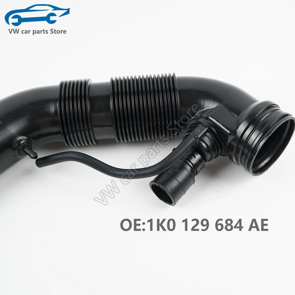 1K0129684AE 1K0129684AH Engine Air Intake Hose Air Filter Pipe Tube Fit For VW Caddy III Golf Mk5 Variant Jetta 1K0 129 684 AE