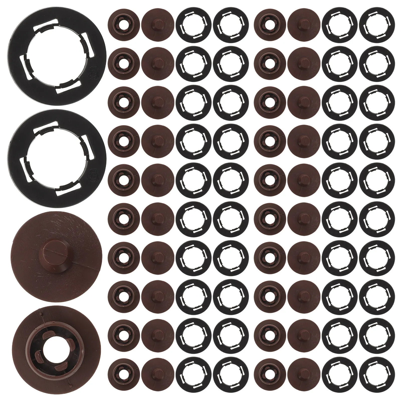100Pcs Universal Car Mat Clip Holders Reliable Fixation Easy to Use for Maintaining Tidy Fresh Car Environment
