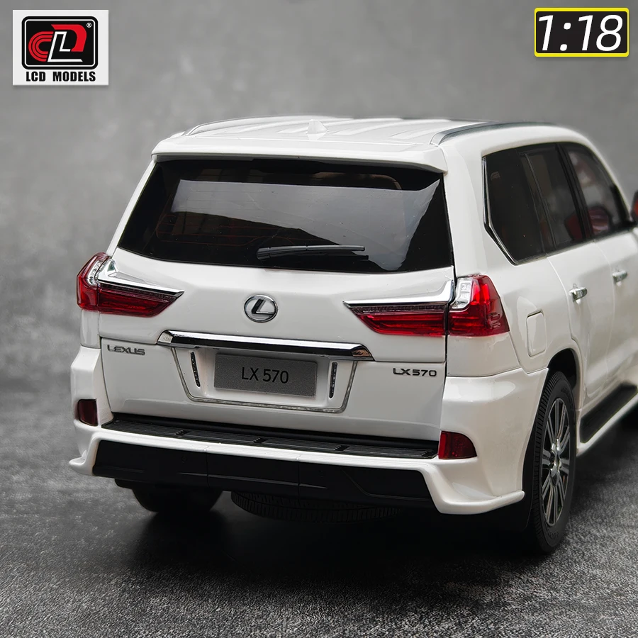 LCD Diecast model 1/18 scale Lexus LX570 SUV Metal car model