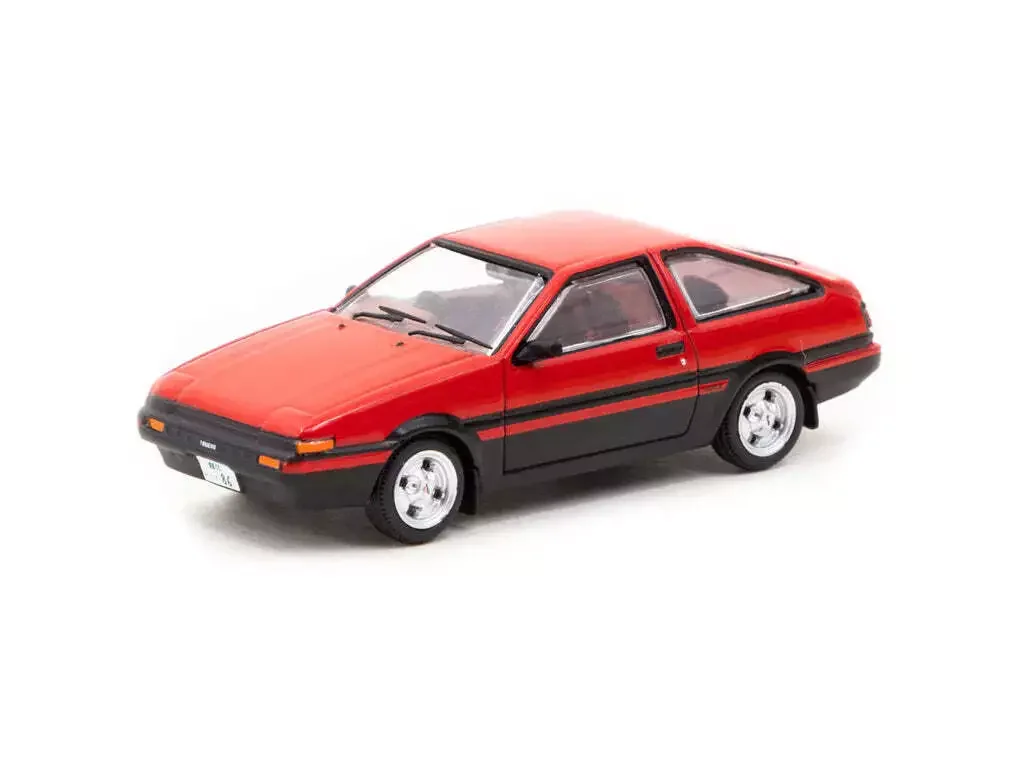 SPRINTER TRUENO AE86 RED/BLACK 1:64 SCALE BY TARMAC WORKS Car Collection Limited Edition Hobby Toys