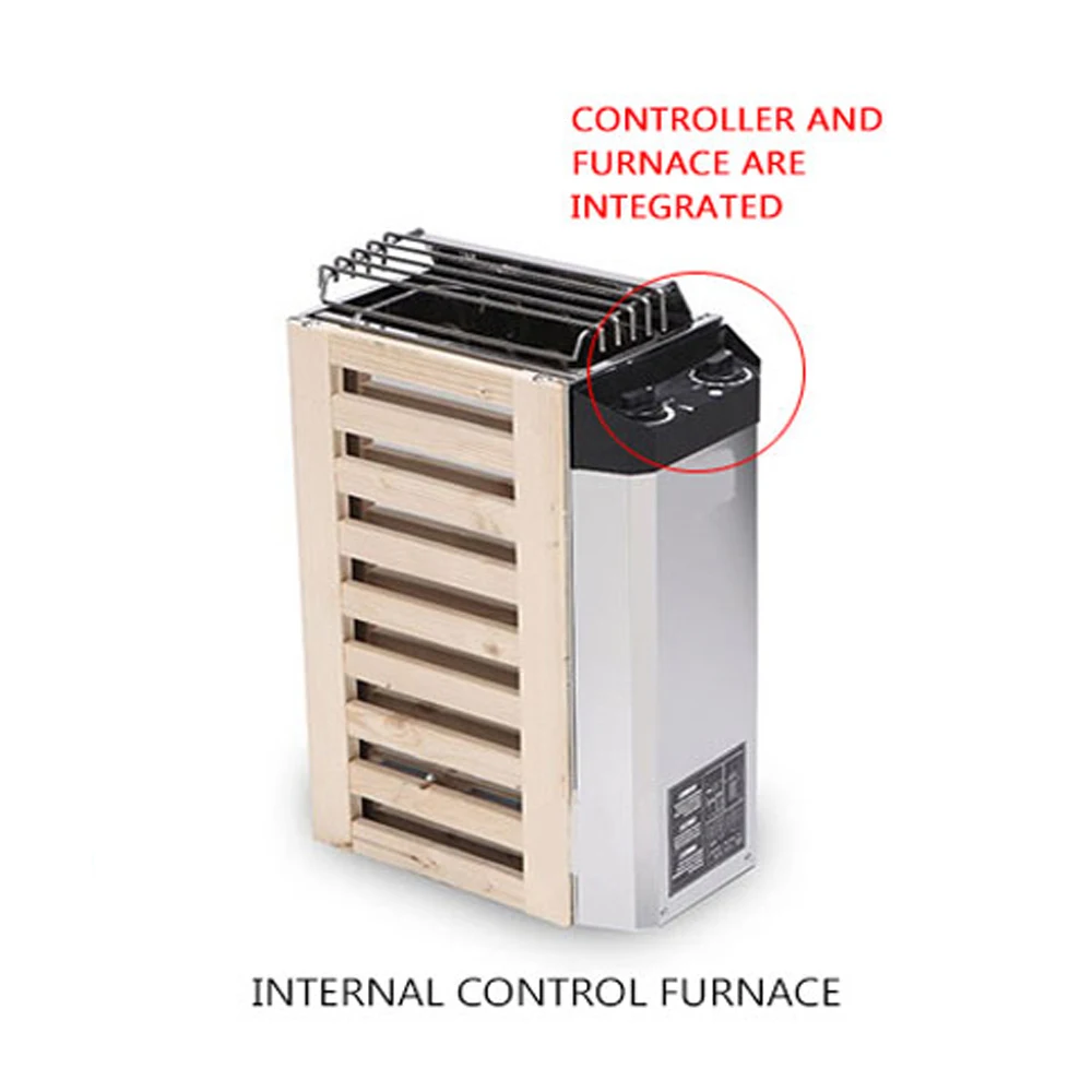 JM-30N/JM-36N Mini Sauna Stove 220V 3KW/3.6KW Steaming Stove Sauna Equipment Internal Control/External Control