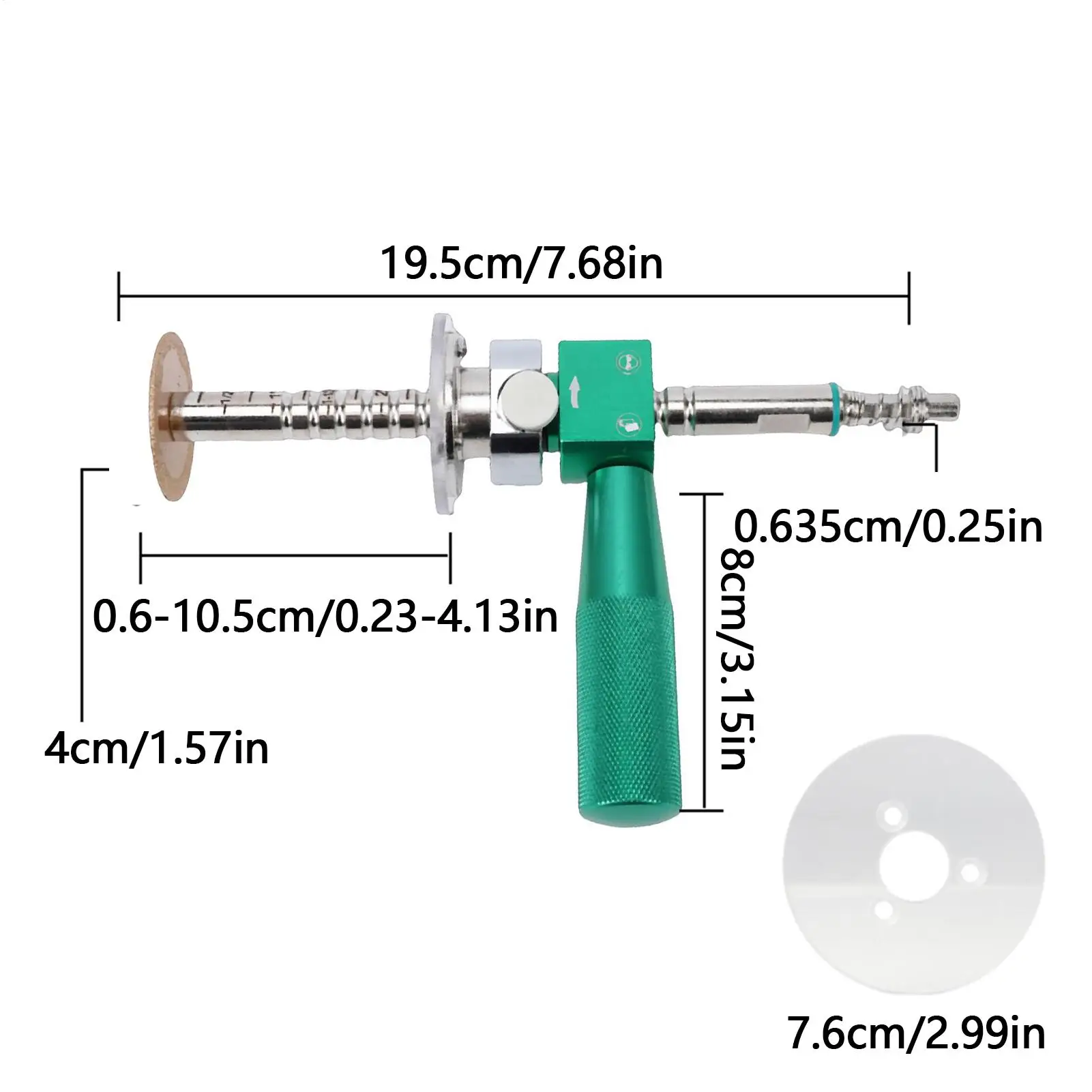Inside Cutter For Pipe Anti-slip Adjustable Precise Cutter With Wheel Pipe Internal Cutting Tool For Industrial Case Drill