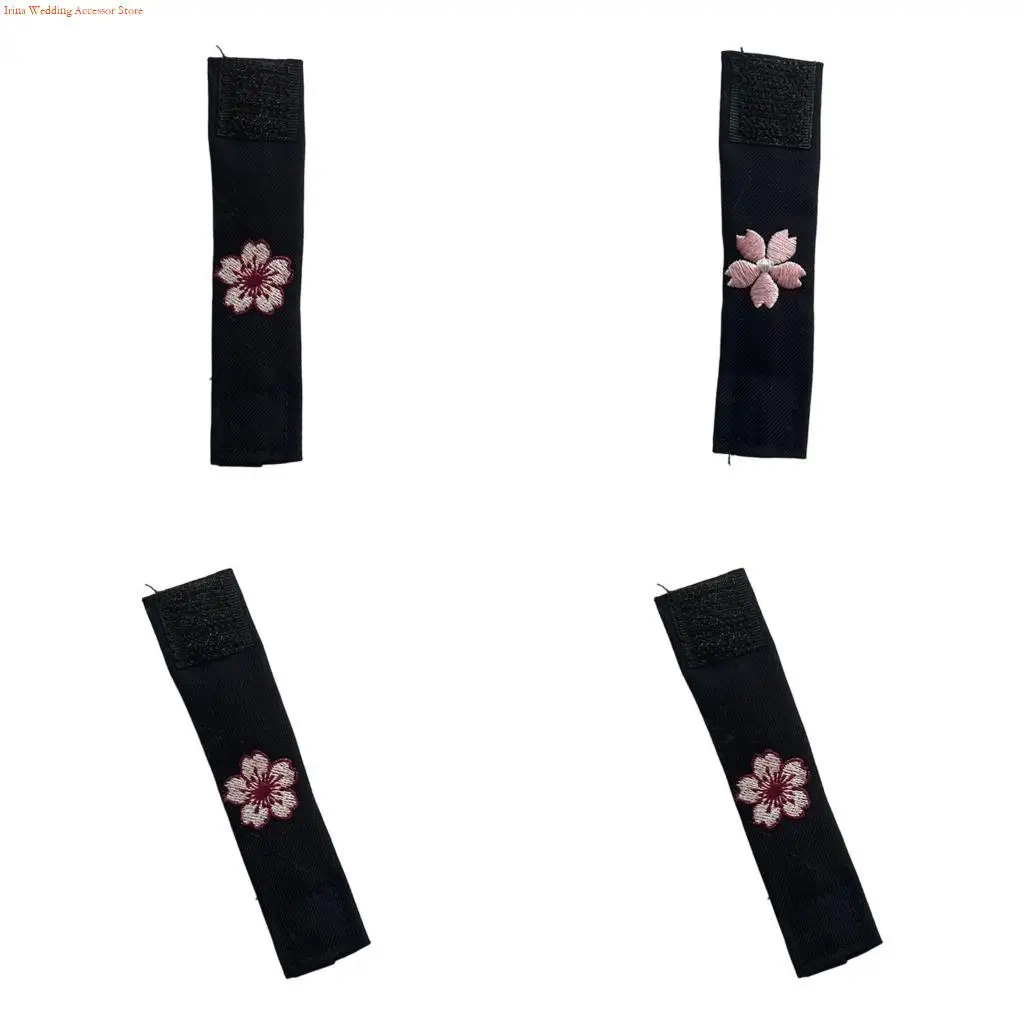 

G92D Triangular Necktie Scarf With Quick Release Clasp For Men Women Polyester Accessory