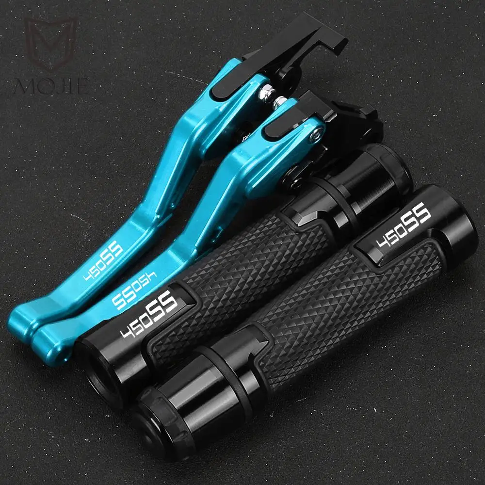 

Motorcycle Accessories For CFMOTO CF MOTO 450SS 450 SS 2022 2023 2024 CNC Aluminum Brake Clutch Levers Handlebar Hand Grips Ends