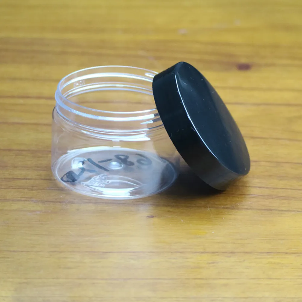 

12 шт. прозрачных портативных контейнеров для крема для лица объемом 120 мл, герметичные, для путешествий, для розлива кремов.