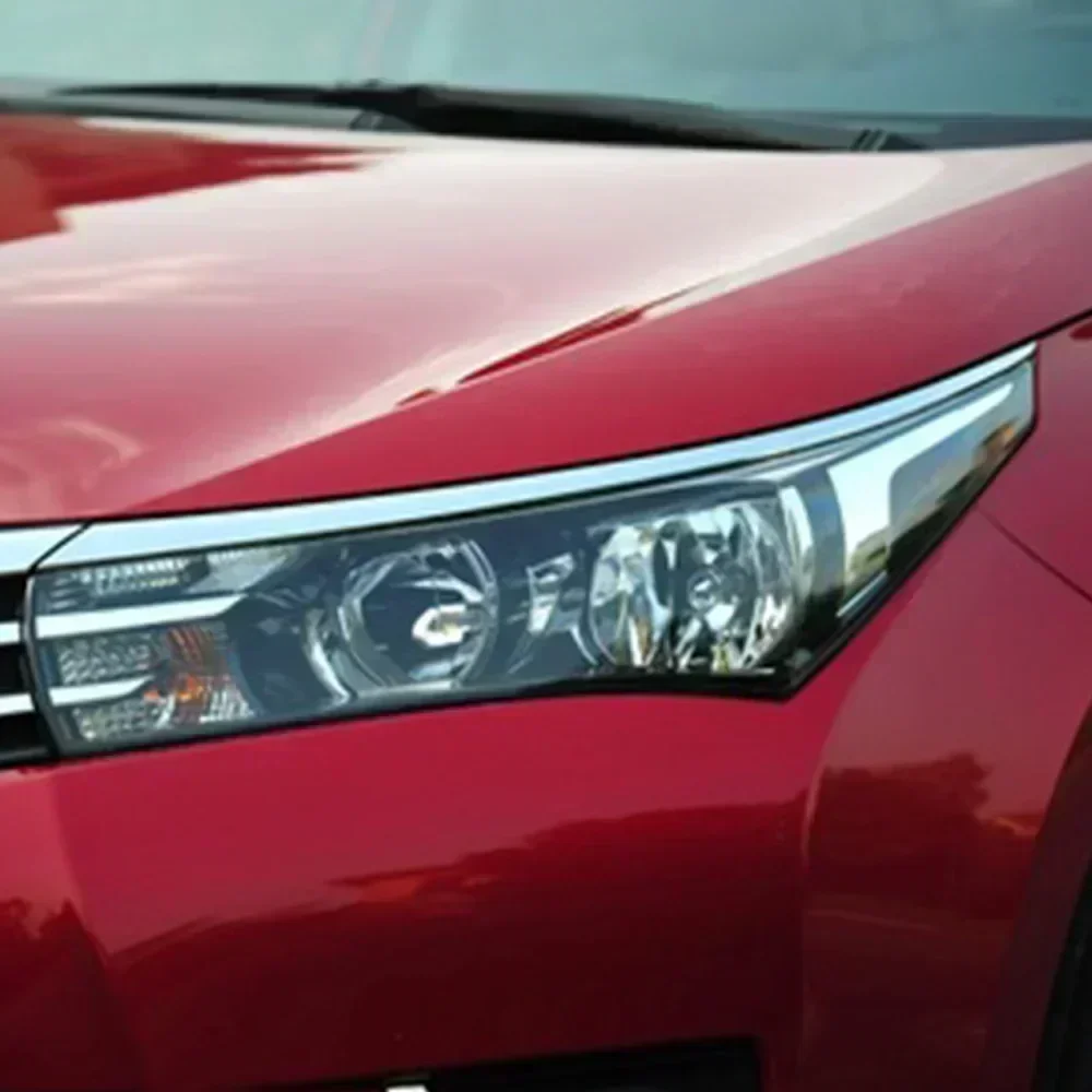 لتويوتا كورولا (النسخة المحلية) 2014-2017 عاكس الضوء كشافات قذيفة شبكي استبدال عاكس الضوء الأصلي #6