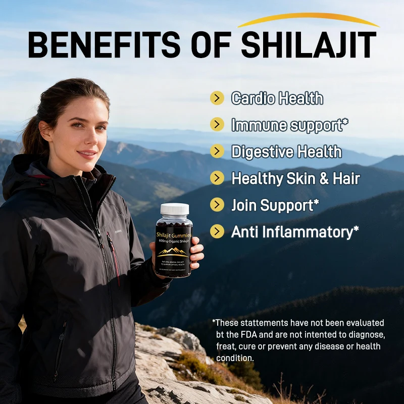 Shilajit Gummies Bottle