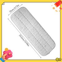 A89Q-4Pcs Durable Cleaning For Xiaomi Deerma Tb500 Spray Water Mop Swivel 360 Cleaning Cloth Replace Cloth 355X120mm