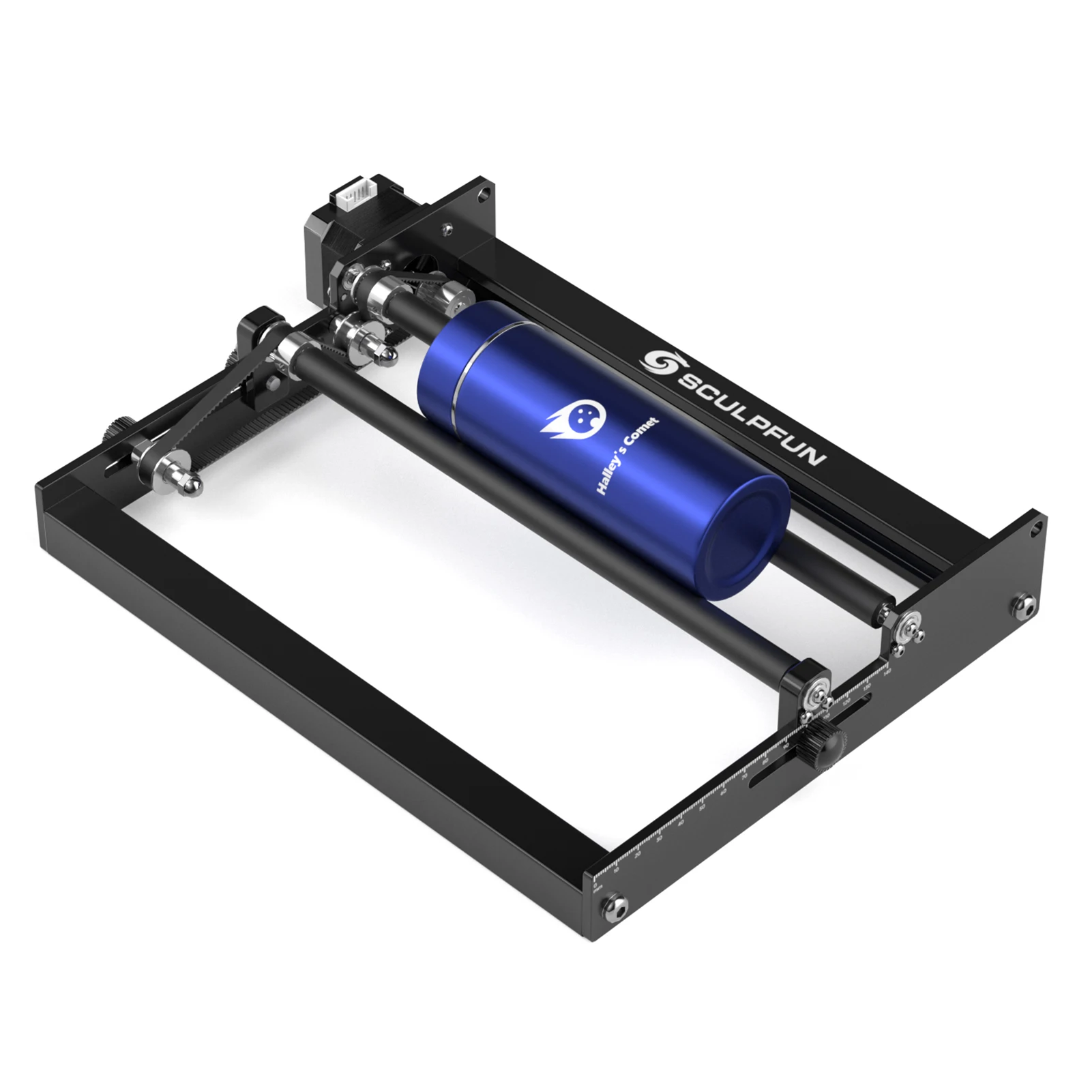 جديد SCULPFUN الليزر الروتاري الأسطوانة الليزر حفارة Y-محور الأسطوانة الدوارة 360 °   دوار لقطر نقش مختلف 6-150 مم