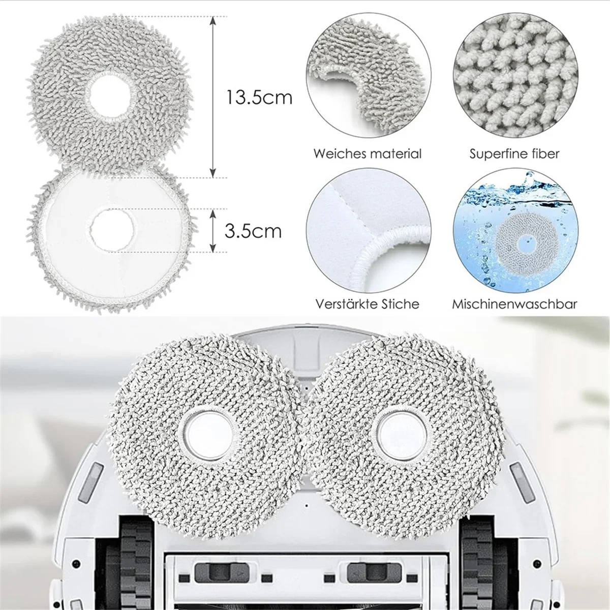 Pièces de rechange pour aspirateur robot Ecovacs Deebot T20, brosse latérale principale, filtre à vadrouille, sac à poussière, accessoires,