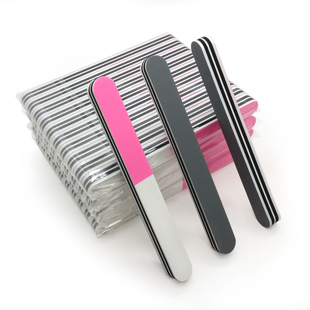 

50 шт., 3-сторонние буферы для ногтей, профессиональная полировальная пилочка для дизайна ногтей, маникюра, полировальный блок, аксессуары для полировки, инструменты для ухода за ногтями