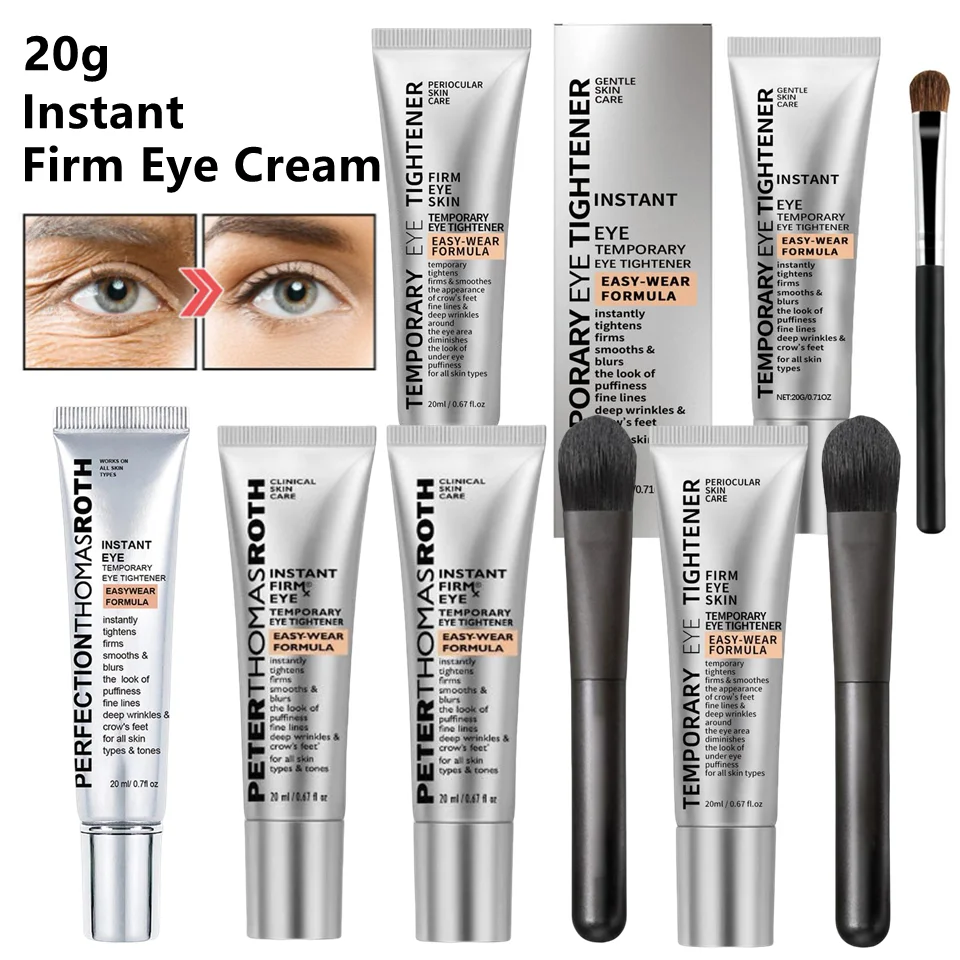 Instant Firm Eye Cream Instant Under Eye Tightening & Depuffing Cream, Help Smooth Fine Lines & Reduce Puffiness Dark Circle
