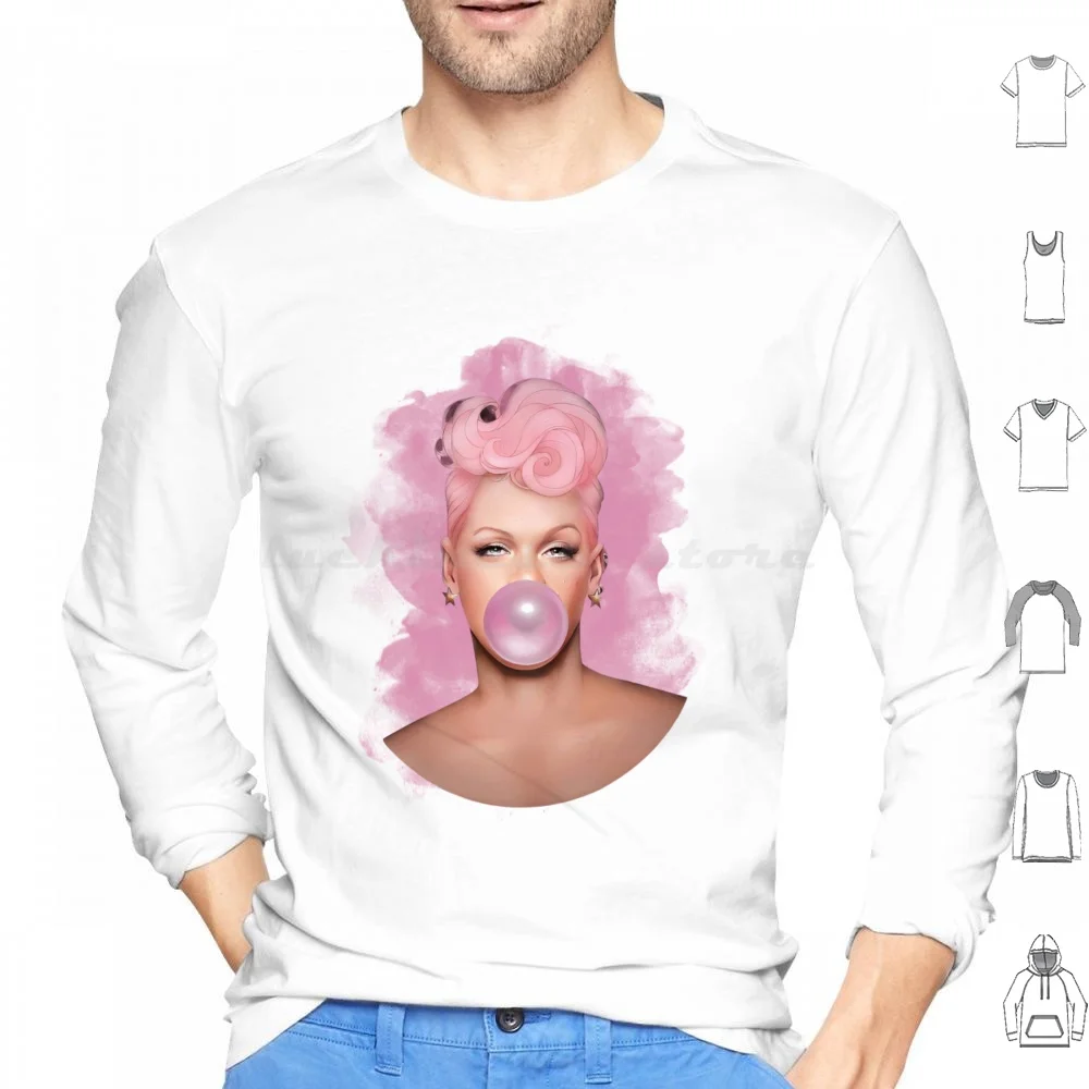 

Розовая певица, летняя карнавальная толстовка 2024, хлопковая толстовка с длинными рукавами, летняя, розовая, On Tour Pinkfam, Pink Tour, лето 2023, лето