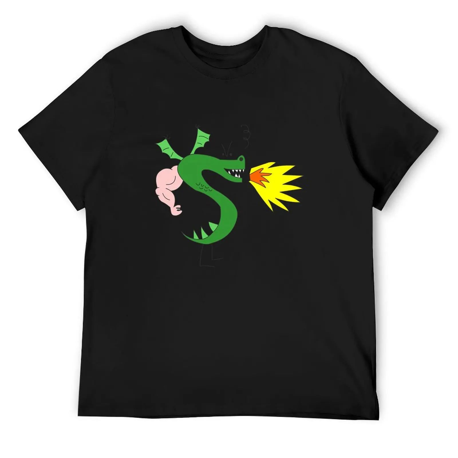 Trogdor Cute Dragon Homestar Runner T-Shirt aesthetic clothes customs design your own anime fruit of the loom mens t shirts