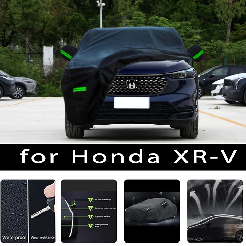 

For Honda XR-V Outdoor Protection Full Car Covers Snow Cover Sunshade Waterproof Dustproof Exterior Car accessories