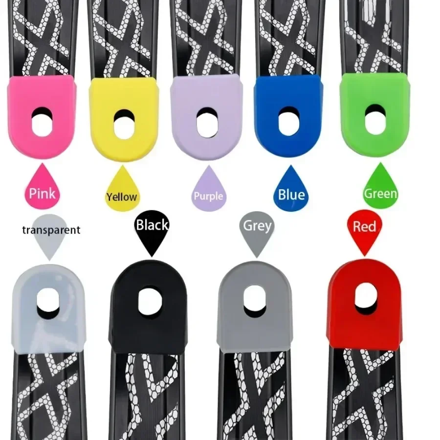 MEROCA Bicycle Crank Arm Protector Cover Silicone Crankset Case Bicycle Crank Protective Boots Sleeves Bicycle Accessories image 6