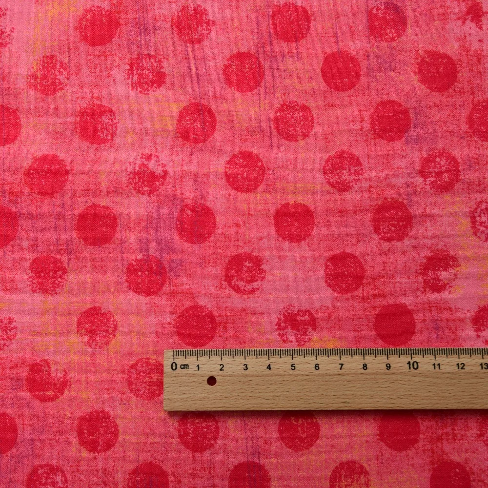 145x50cm 20s Reine Baumwolle 16mm Polka Dot Stoff DIY Material Bunte Gesprenkelte Textur Wasser-Jade-Punkt Baumwoll-Nähstoff – Detail 18