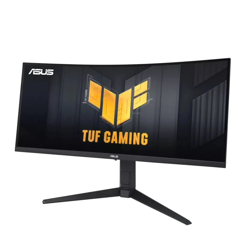 شاشة ASUS VG34VQL3A مقاس 34 بوصة 2K180HZ 3440*1440 WQHD 1500R شاشة سمكة منحنية 125% شاشة SRGB شاشة VA 1 مللي ثانية HDR10 DP + HDMI + USB #3
