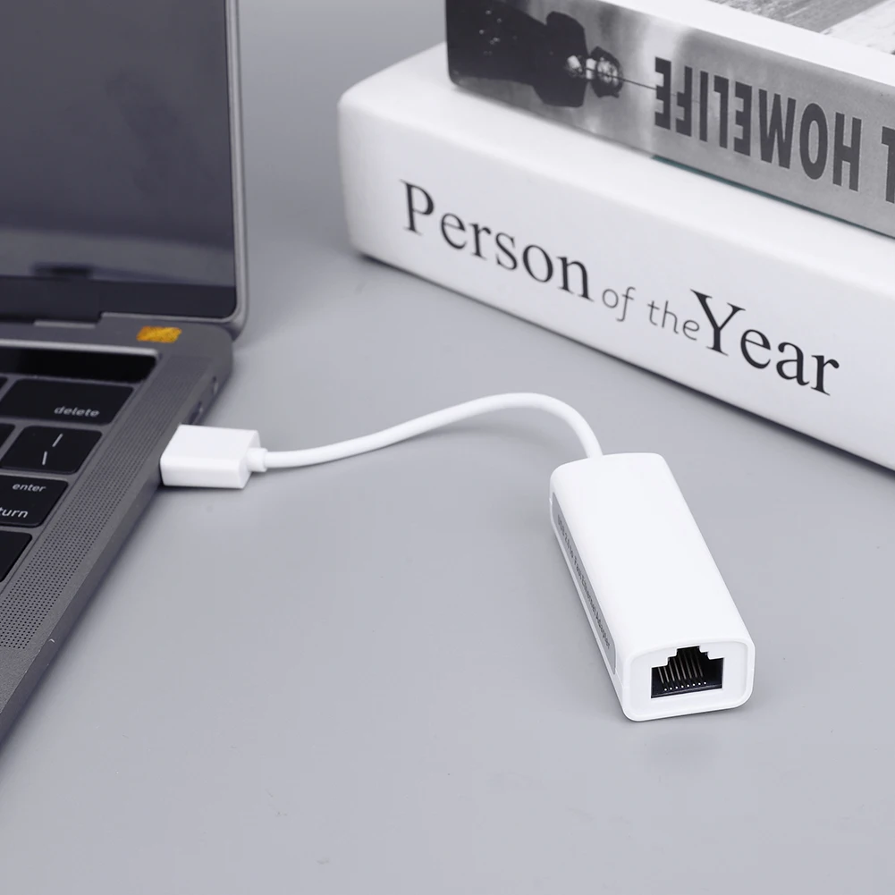 محول USB إيثرنت لنينتندو سويتش ، بطاقة الشبكة وي يو ، كابل الإنترنت ، كمبيوتر محمول ، 10 Mbps ، 100Mbps ، RJ45 Lan