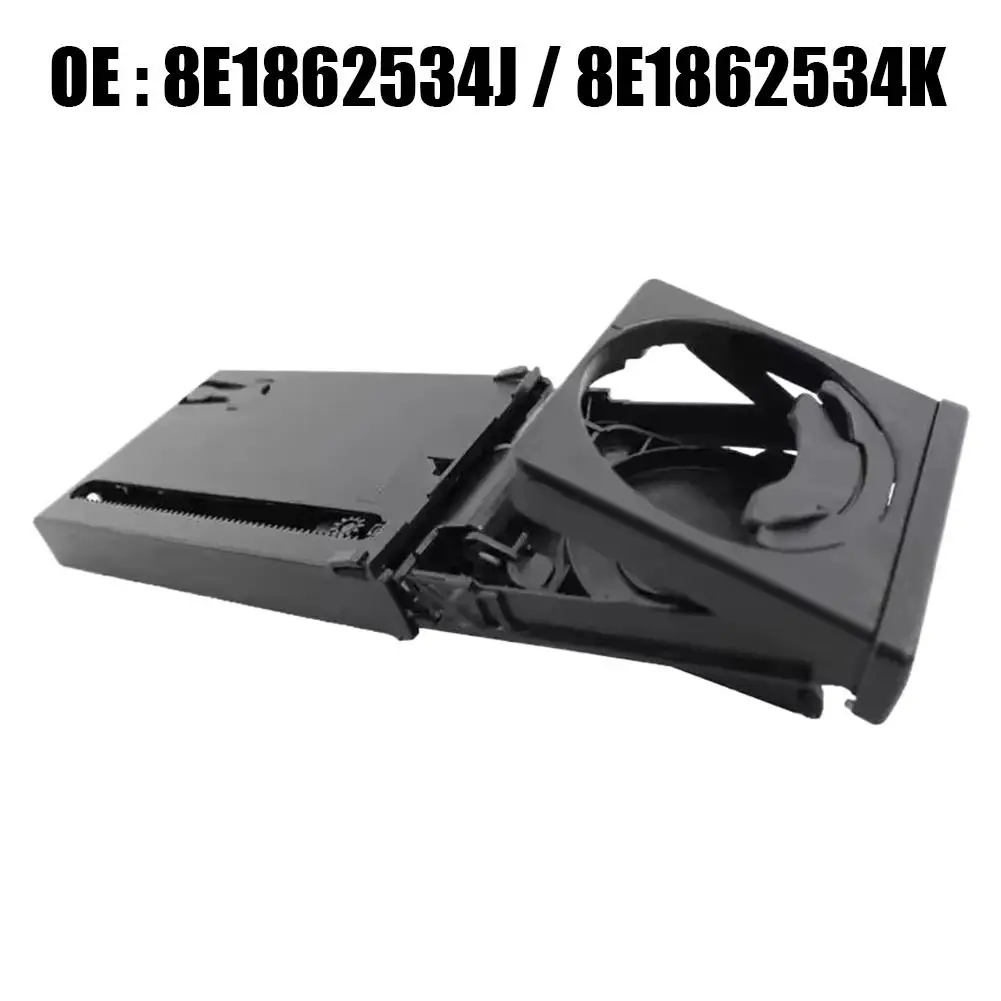 

For Audi Audi A4 B6 B7 Black Cup Holder,Stretch Folding Everage/coffee Holder Bottle Cup Universal Drink Car Accessories Ho U2D1