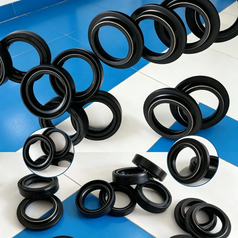 4/8/16 peças 46*58 46x58x11 Retentor de Óleo e Guarda-Pó da Suspensão Dianteira de Motocicleta 46 58 Para HONDA CR125R 98 99 02 2003 2007 CR125 CR 125 R