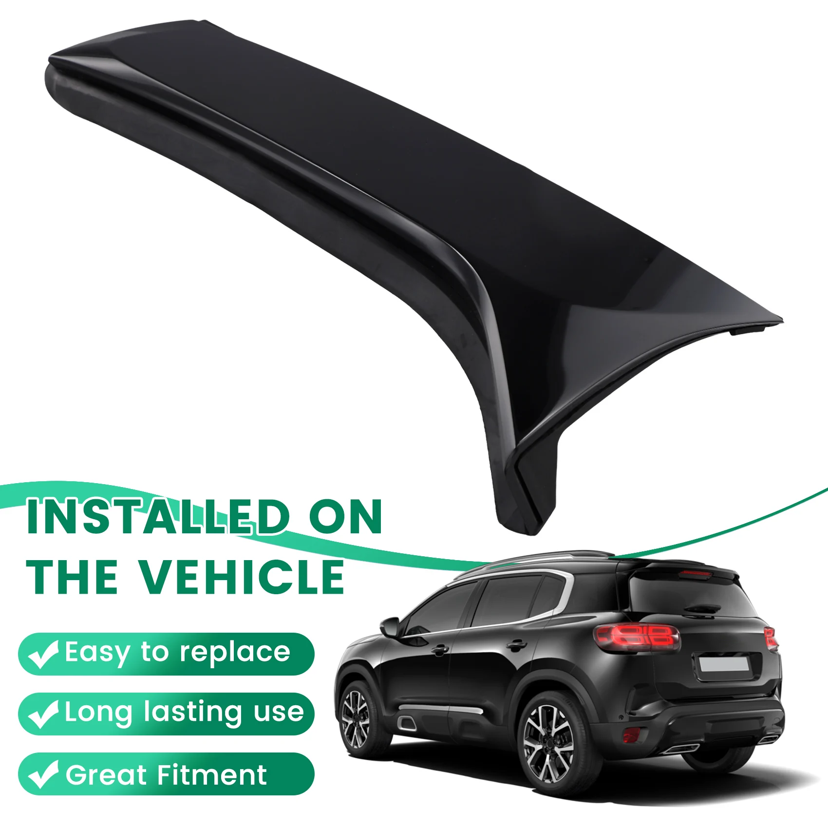 

WF-Car Rear Windshield Glass Trim Plate 9833762880 9833762780 For Citroen C5 AIRCROSS 2018-2022 YL008475XK YL008474XK