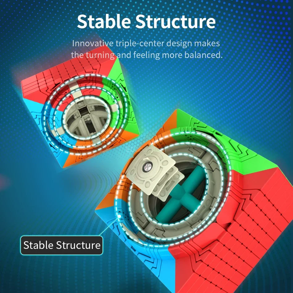 [ECube] MoYu Meilong 10x10x10 Magic cube Profissional Puzzle Cube 10 layer Difficulty Challenging cube Educational Toys