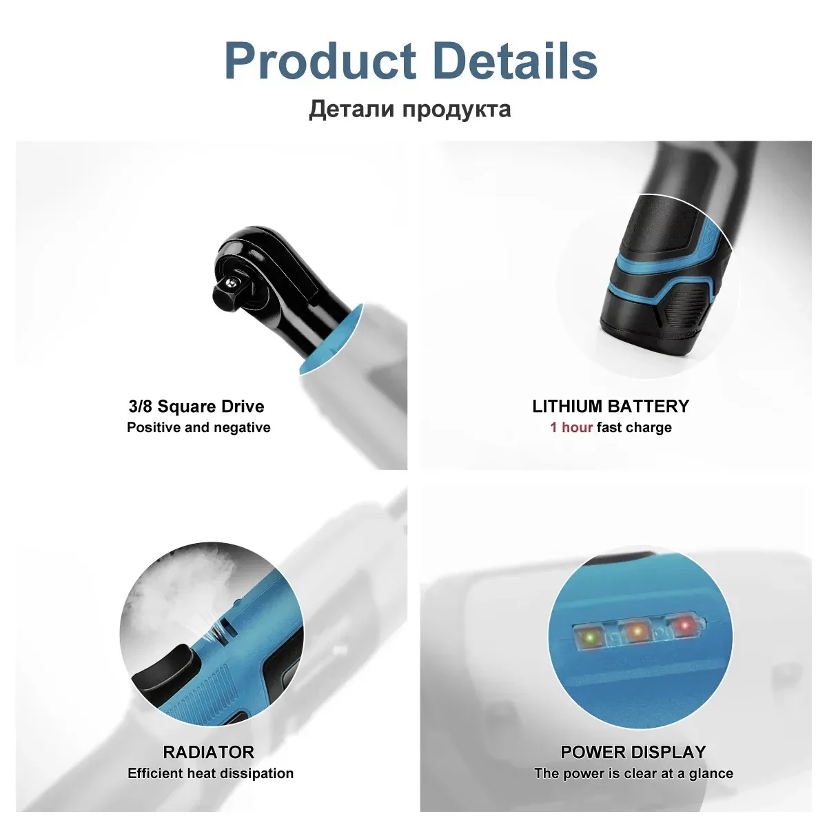 JAUHI 무선 전기 렌치, 래칫 렌치 제거 나사 너트, 자동차 수리 도구, 직각 렌치, 12V Mt 시리즈, 60nm, 3/8 인치