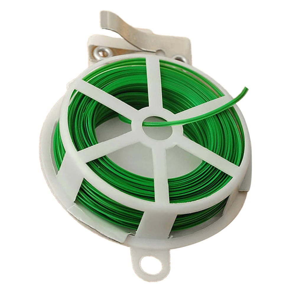 

1pc Garden Cable Ties Multi-Purpose Plant Strapping Line for Vines Shrubs Flowers Bonsai Wire Organizer Roller Tape with