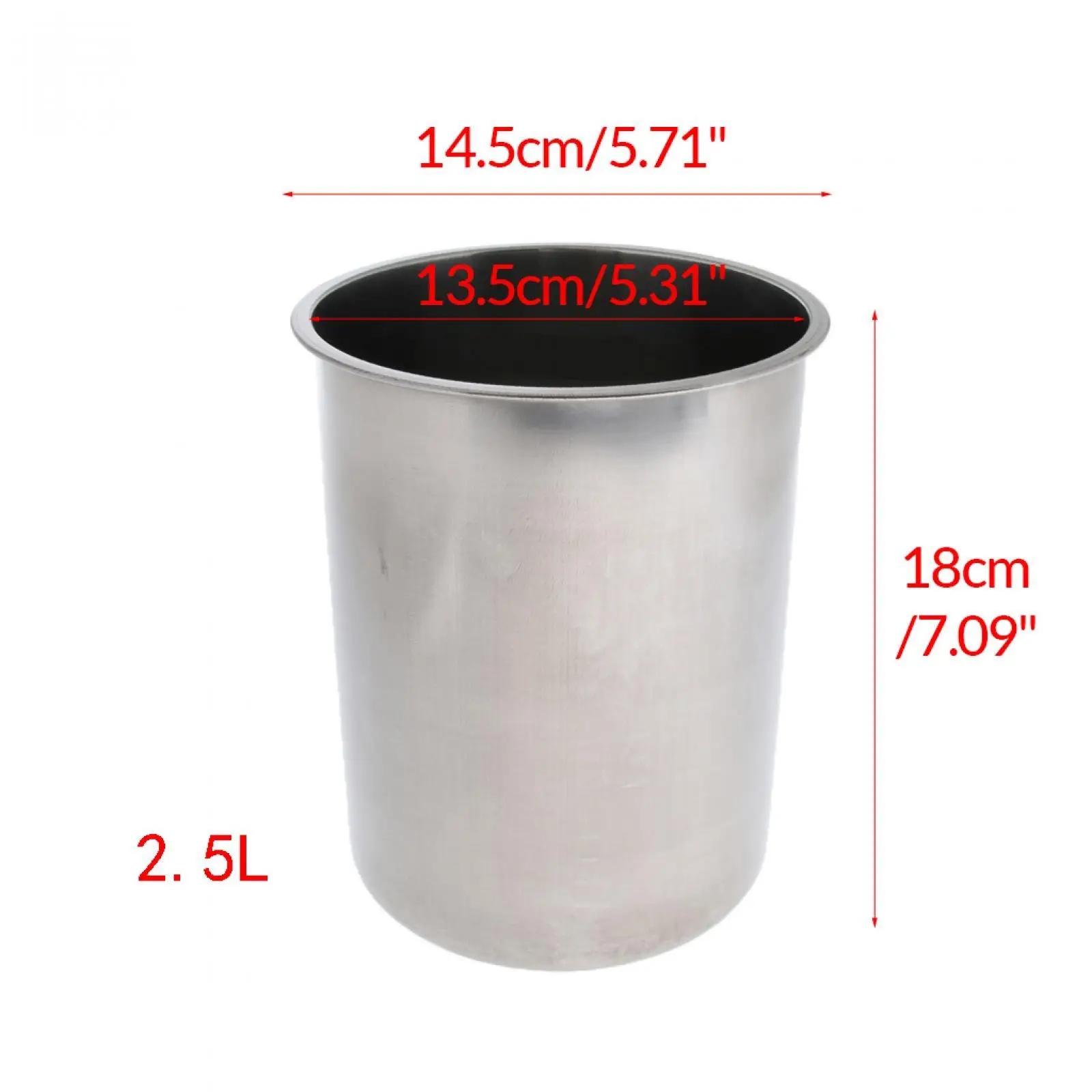 Silver Stainless Steel Ice Bucket with Handle Elegant Champagne Wine Cooler Chiller for Home Party Restaurant Bar Silver Stainless Steel Ice Bucket with Handle Elegant Champagne Wine Cooler Chiller for Home Party Restaurant Bar
