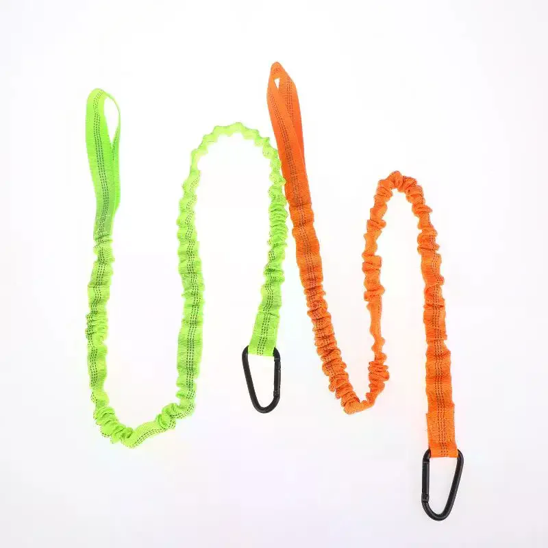 1Pcs Reflect Light Fixed Slurry Inflatable Boat Fishing Buckle Surfboard Traction Parts Kayak Paddle Anti Drop Elastic Rope