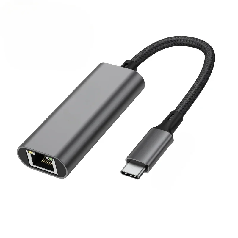 

Wholesale 2M 2.5G Network Cable Usb 3.1 Type C to RJ45 Cable Adapter Type C Usb Cable For Network Cards