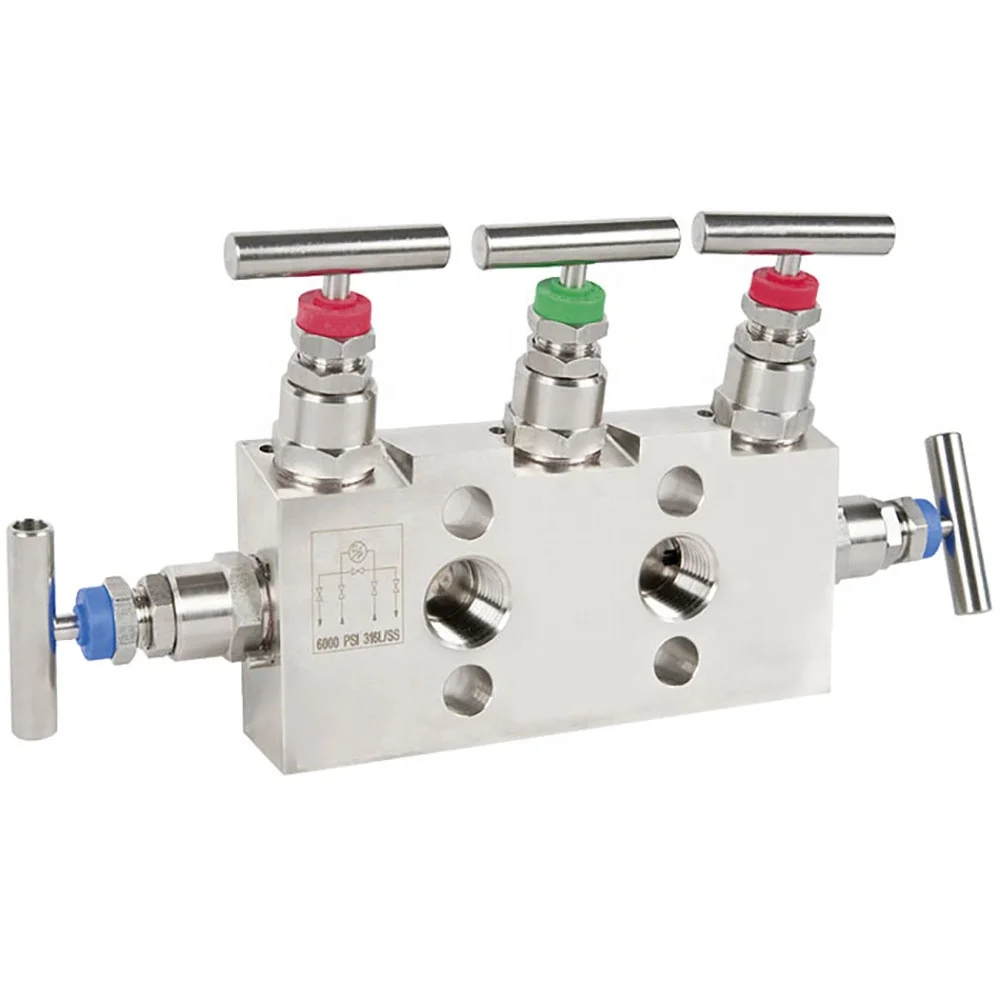 High precision original 5 Way Manifold Valves 5DSSRC52B11Five-Valve Manifold 0305RC52B11B4