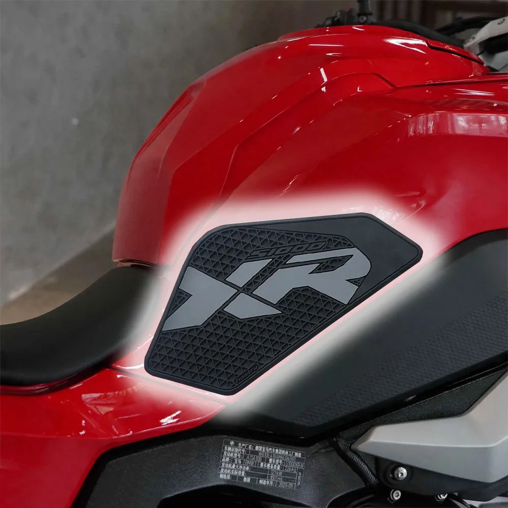

Motorcycle Gas Knee Grip Traction Side Decorative Protector Anti Slip Tank Pad Sticker For BMW S1000XR 2020-2025