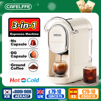 Cafelffe Multiple Capsule Coffee Machine Espresso maker Dolce Gusto Nespresso Powder cafeteria Gift for Lover,Dad,Hot/Cold 3in1