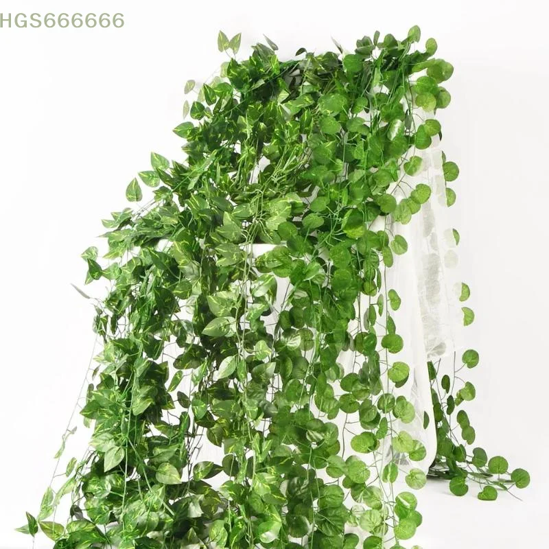

82ft Artificial Plants Ivy Garland Green Leaf Vines 5 Pack for Room Party Office Balcony Decor