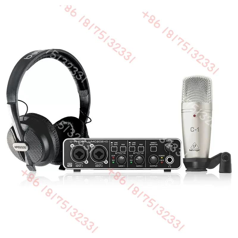 

BEHRINGER/BEHRINGER u-phoria studio pro профессиональный набор микрофонов для звуковой карты UM2