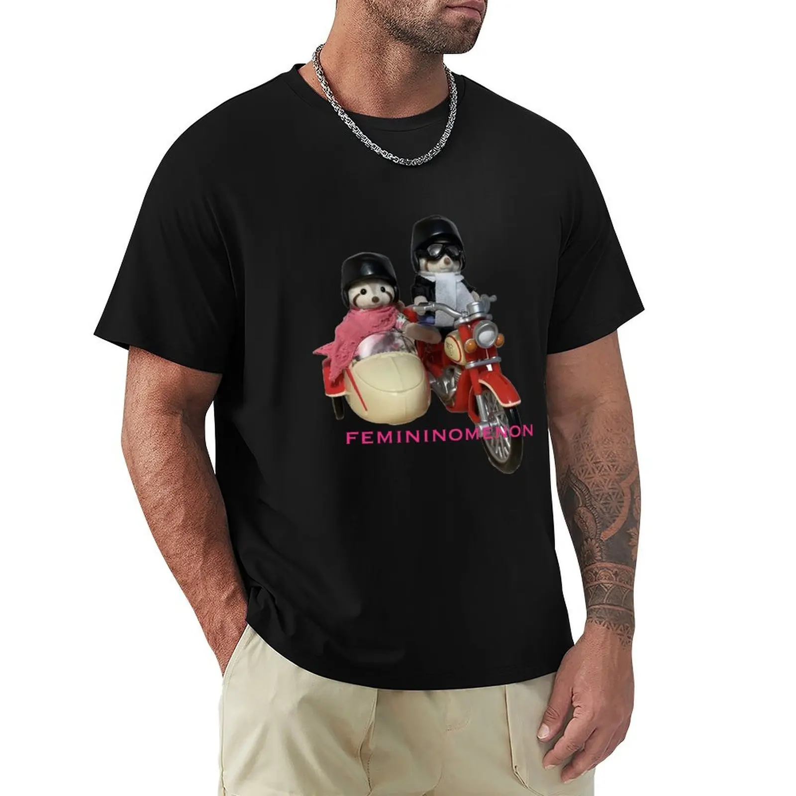 Femininomenon Calico Critters T-Shirt cotton t shirts man 100% T-Shirt