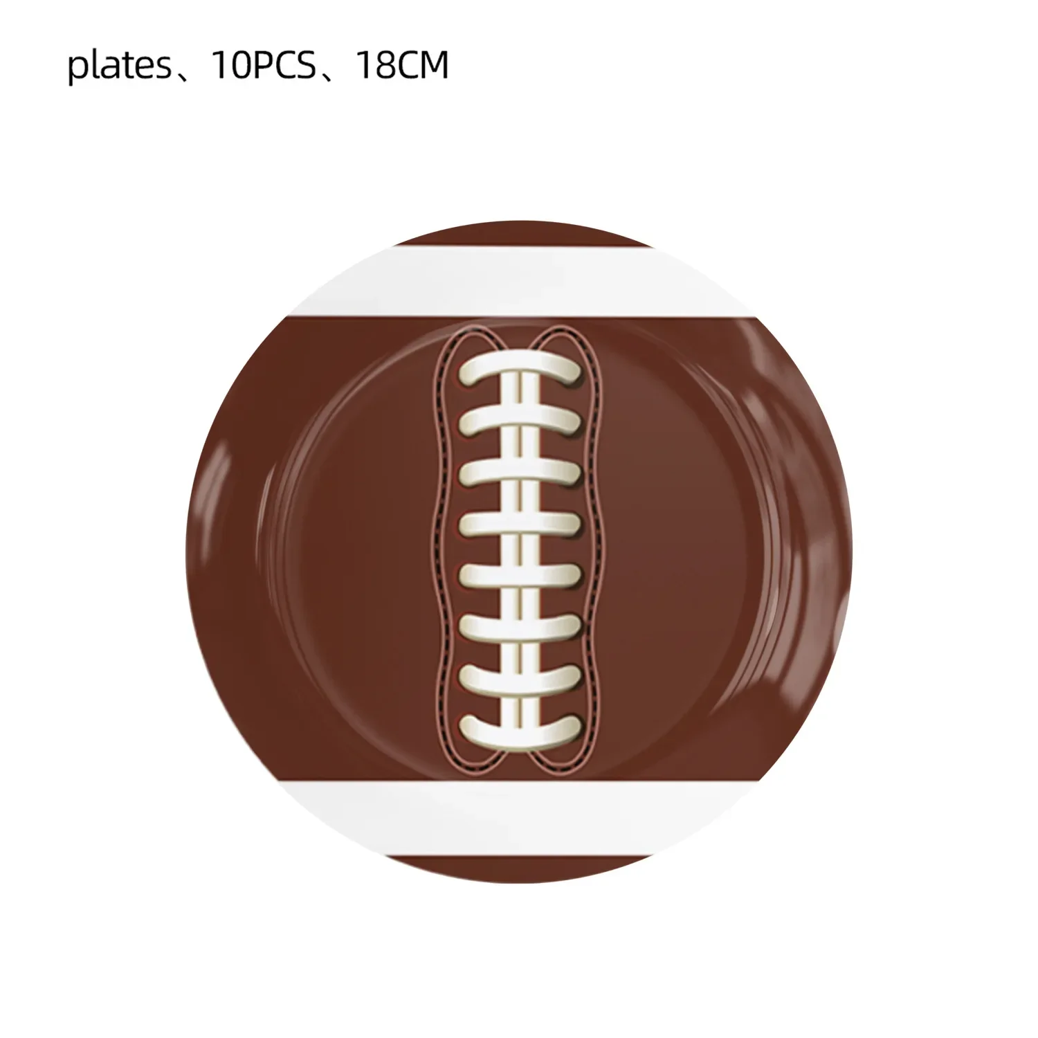 Super Bowl Rugby American Football Children\'s Birthday Party Paper Decoration Party Supplies Party Supplies Party Decorations