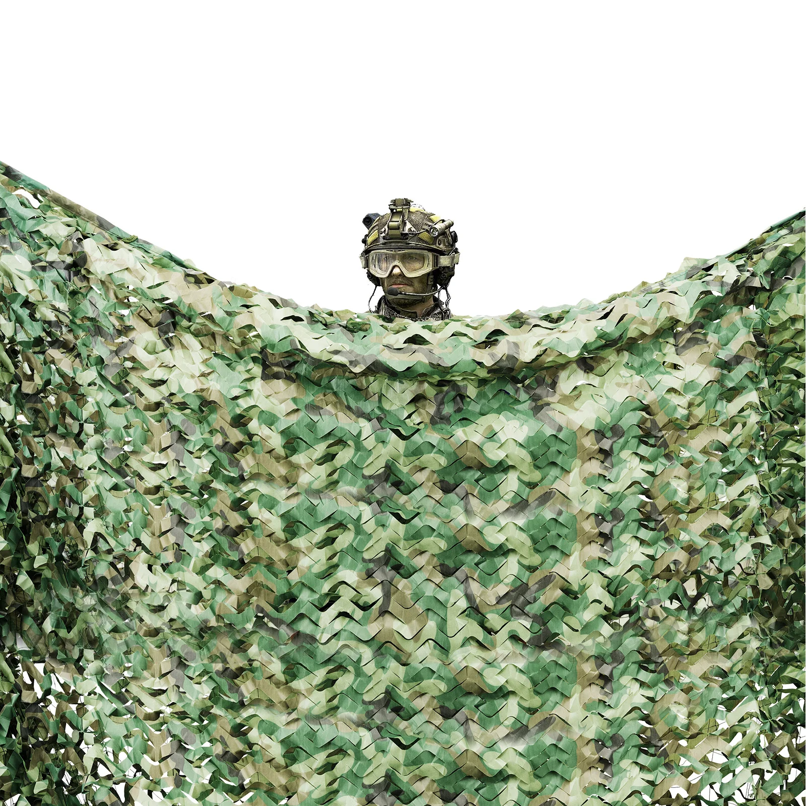 Lightweight Camouflage Net, 7.9lbs, Waterproof, Tear-Resistant, Great for Hunting and Outdoor Use