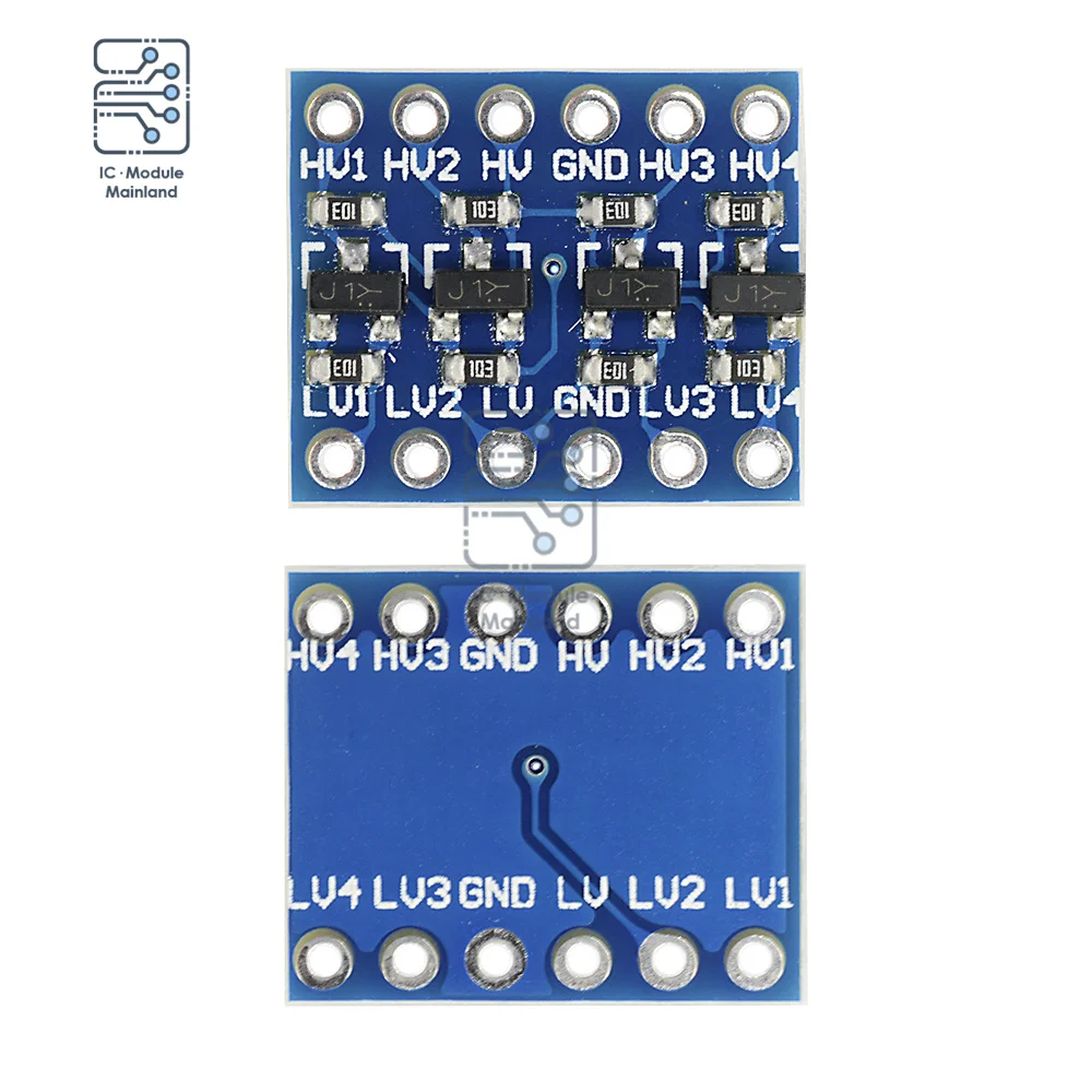 1-20 Stück 4 Kanäle iic i2c Logik-Pegel-Schalt schieber bidirektion ales Modul senkt sicher den 3,5-V-bis 5-V-Wandler für Arduino