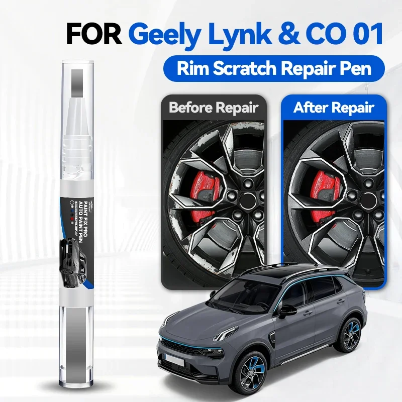 

Ремонтный карандаш для краски (черный) для Geely Lynk & CO 01 02 2017-2025 M1 C2X, средство для удаления царапин, аксессуары для авто, DIY