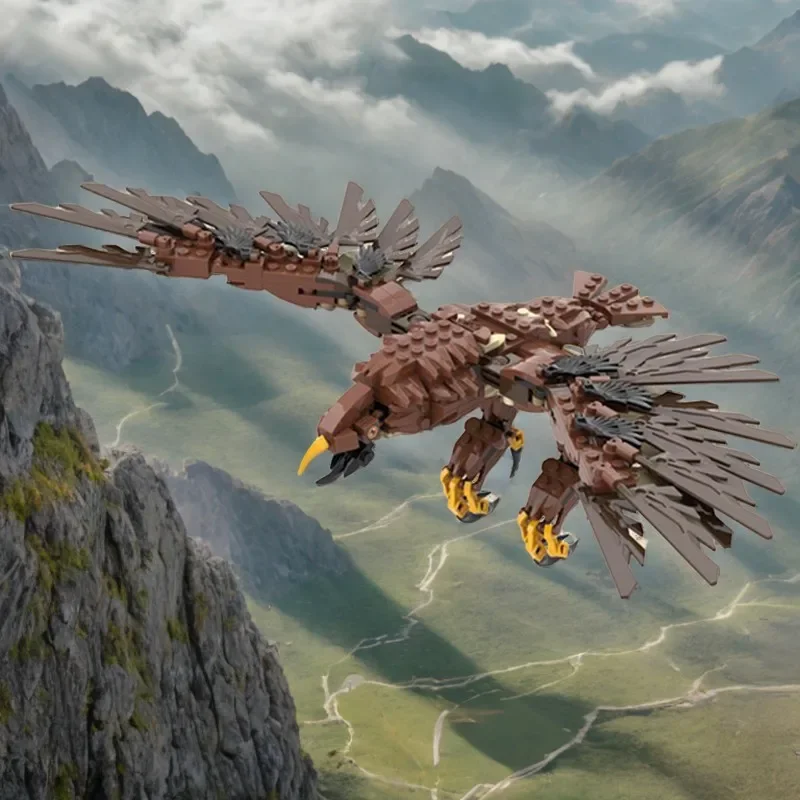 

436PCS The Lordes Of The Rings Gwahir MOC Building Blocks Educational STEM Toy Birthday Gift For Boys Girls