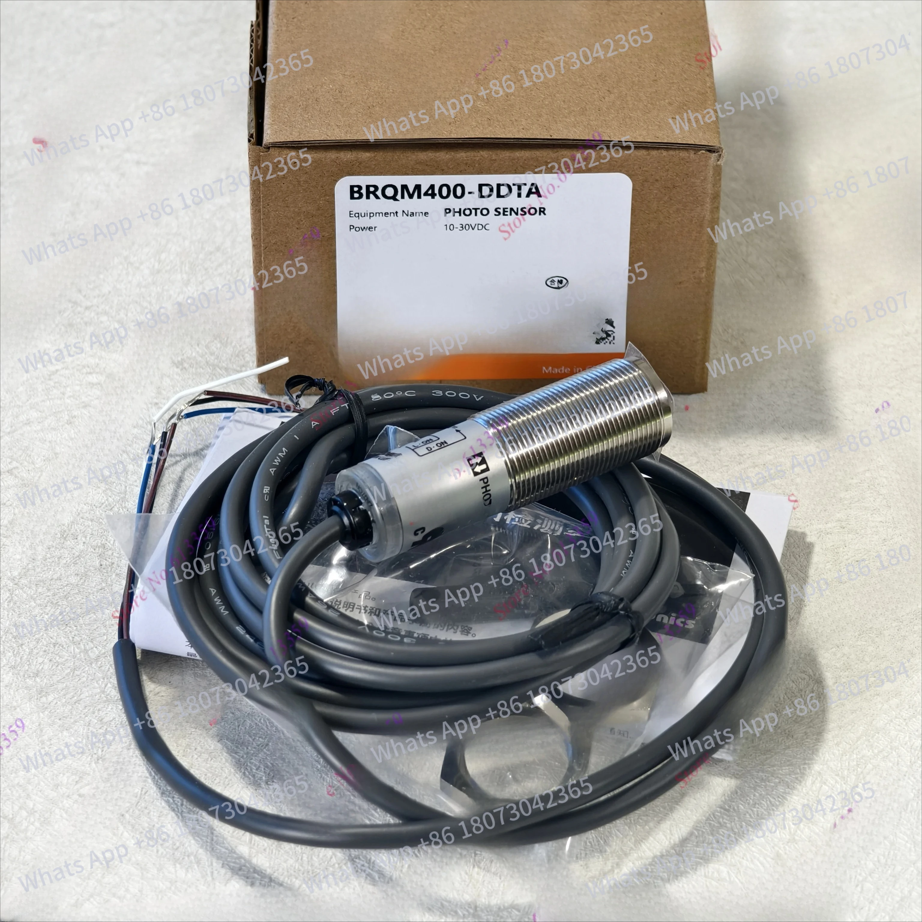 

1 шт. BRQM400 или BRQM400-DDTA-P, новый оригинальный фотоэлектрический датчик-выключатель